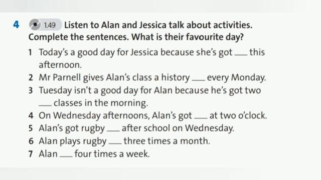 English Plus 6. Activities in and out of school. p. 56-57 смотреть онлайн