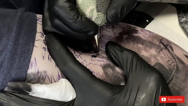 How to Make a Realistic Animal Tattoo (TUTORIAL) смотреть онлайн