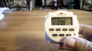 Sinotimer TM618N 2. Настройка и программирование таймера..mp4