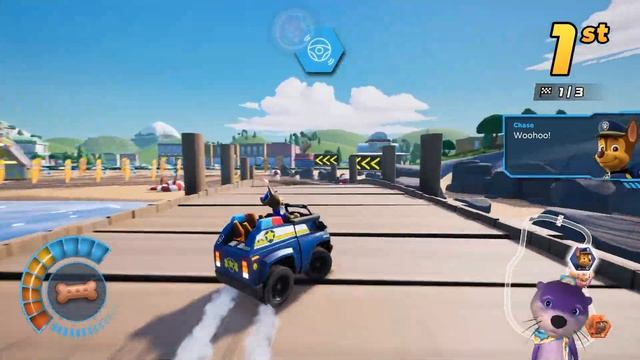 PAW Patrol Grand Prix #6 ??? Chase Racing in All Paws On Sand - FHD смотреть онлайн