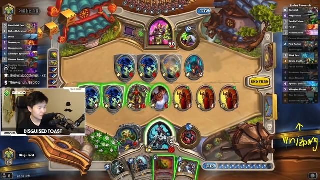 A ROGUE with SKULL OF THE MAN'ARI?! | Whizbang Rogue | The Boomsday Project | Hearthstone смотреть онлайн