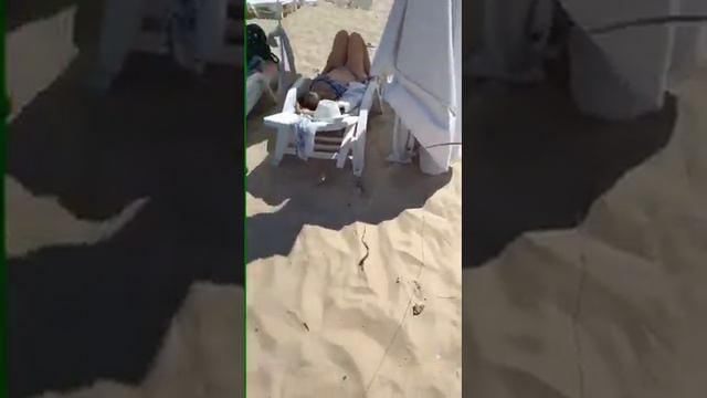 В Одессе на муниципальном пляже сожгли бесплатные зонты смотреть онлайн
