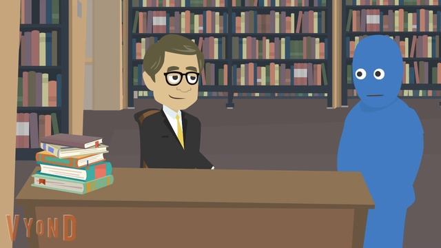 Cookie Monster In The Library A Vyond Video смотреть онлайн