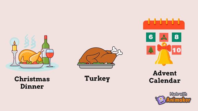 Christmas & New Year Vocabulary Words/Learn English/Holiday Vocabulary