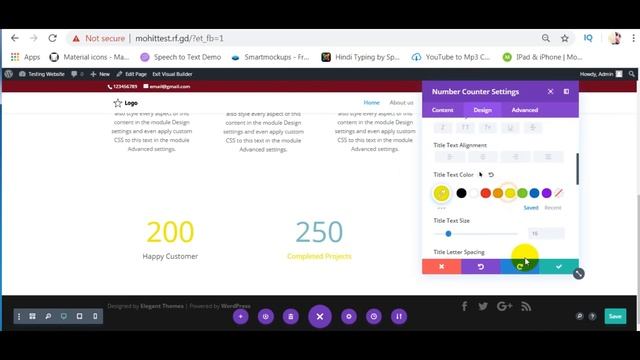 How to use Auto number counter in DIVI WordPress Theme | Part - 5 | Apna Youtuber смотреть онлайн