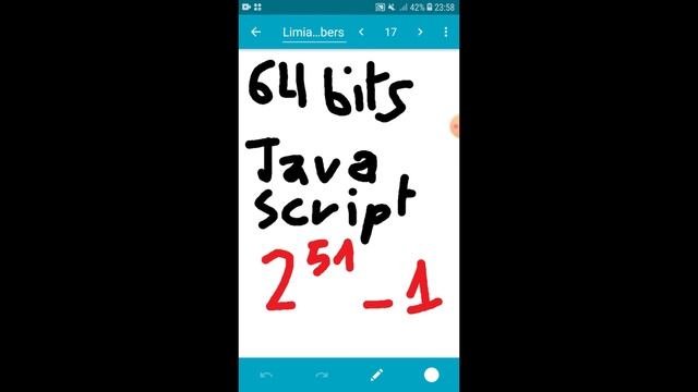 The limitations of storing numbers + challenge смотреть онлайн
