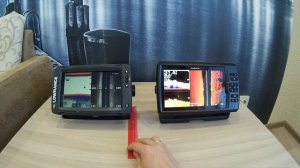 Обзор РАЗМЕРОВ Garmin striker 9sv Plus и Lowrance Elite 9 Ti