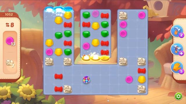 Homescapes level 1052 - 15 Moves - No Boosters #Bubunka смотреть онлайн