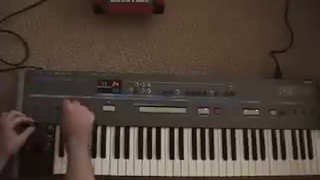 Modified Korg Poly-61Synthesizer