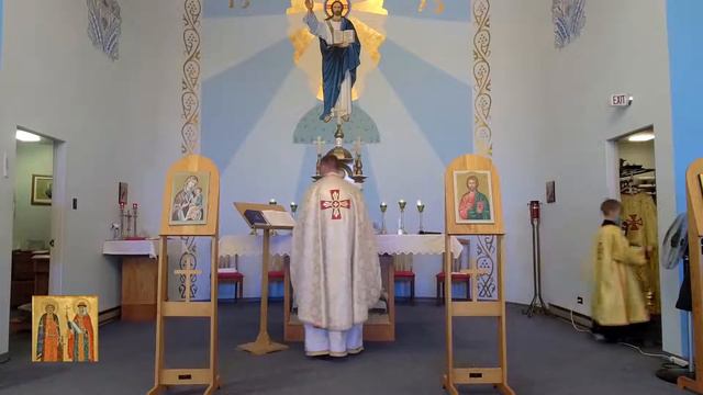 Divine Liturgy - Eighth Sunday after Pentecost; Commemoration of the First Six Ecumenical Councils. смотреть онлайн