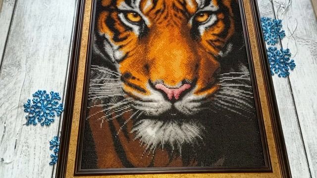 Рукодельные итоги за 2021 год. Вышивка крестом и вышивка бисером. смотреть онлайн