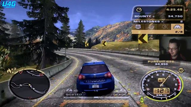 NFS Most Wanted 2005 Gameplay Part 10 GLITCHIEST PART EVER!! смотреть онлайн