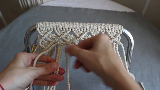 Tutorial Macrame Stool #2/ Macrame Chair смотреть онлайн