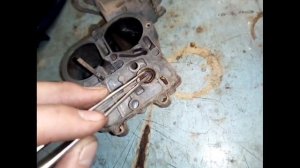 Разборка карбюратора Ока 11113, часть 1.