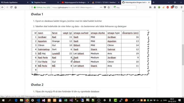 NODE WI 81, Webintegration - intro til Birgers Bolcher смотреть онлайн