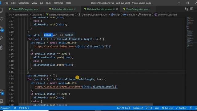 #43 Delete All Locations along with related Categories & Items #مشروع_تطبيق_إدارة_مطعم #vue_js смотреть онлайн