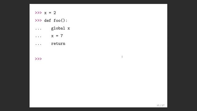 Lecture 4 Section 2 -- Scope смотреть онлайн