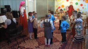Русская народная игра «Колышки».
