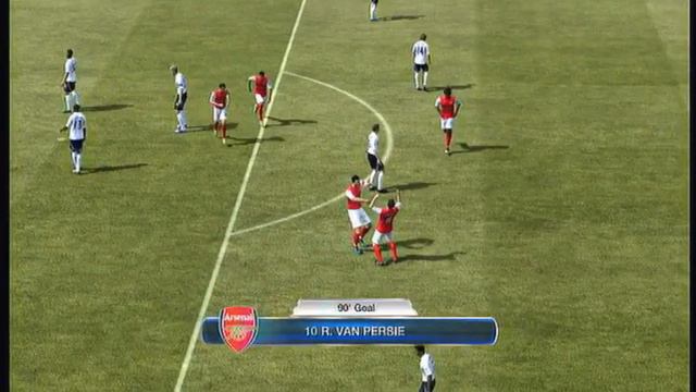 FIFA 12: Robin Van Persie Starts A Fight With Scott Parker