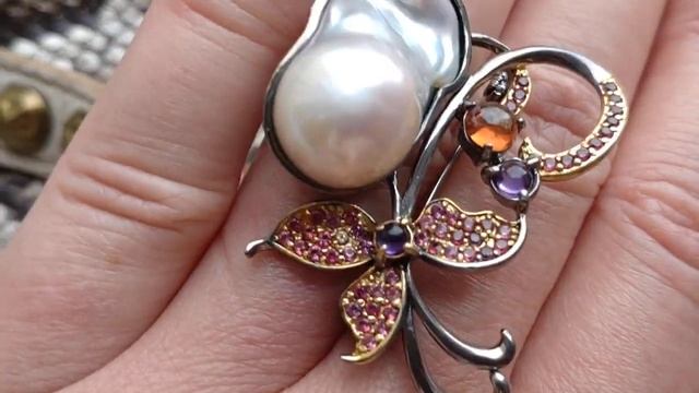 Барочная Сказка в Серебре ?️??️на фактурных поверхностях ткани и кожи...???? смотреть онлайн