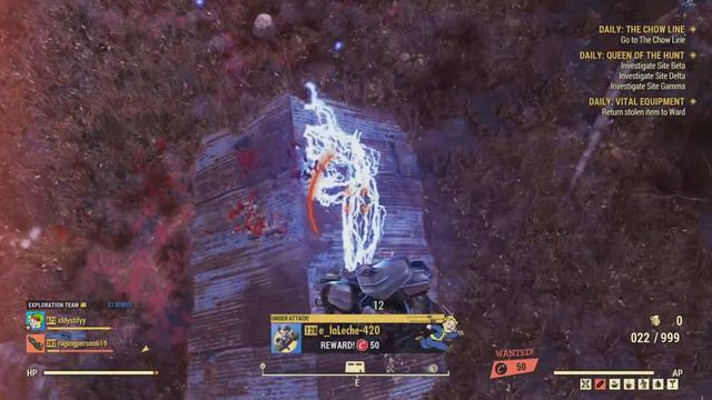 Fallout 76 PvP - Easy Cap Farming Method at Scorched Earth! [PS5] смотреть онлайн