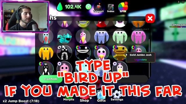 How to get BABY OPILA BIRD BADGE in GARTEN OF BANBAN ROLEPLAY - Roblox смотреть онлайн