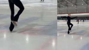Тестирование базового скольжения по фигурному катанию - 2 спортивный разряд