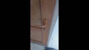 Замена замка-привода на двери ПВХ