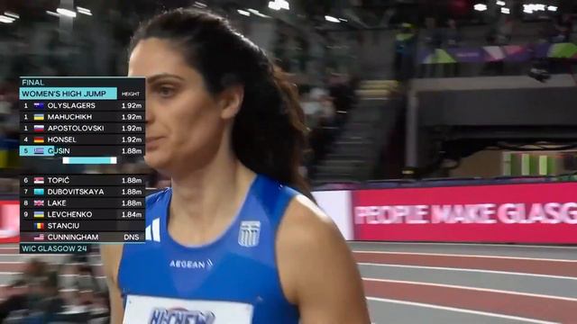 Легкая Атлетика Athletics World Indoor Championships Women's High Jump FINAL 2024.03.01 смотреть онлайн