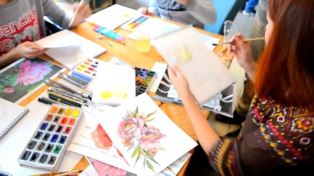 Ботанический скетчинг.