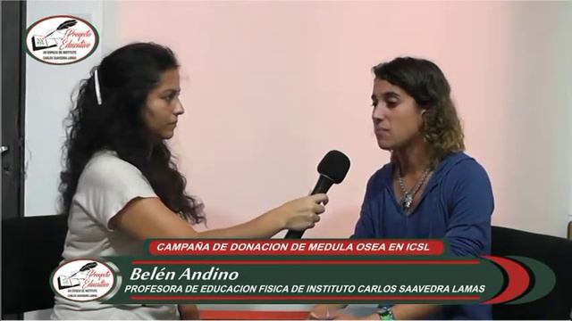PROYECTO EDUCATIVO - CAMPAÑA DE DONACION DE MEDULA OSEA EN ICSL смотреть онлайн