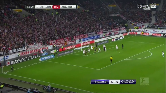 Штутгарт - Аугсбург (Обзор матча) "MyFootball.ws" смотреть онлайн
