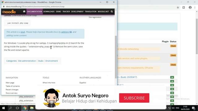 Enable php extension soap Moodle смотреть онлайн