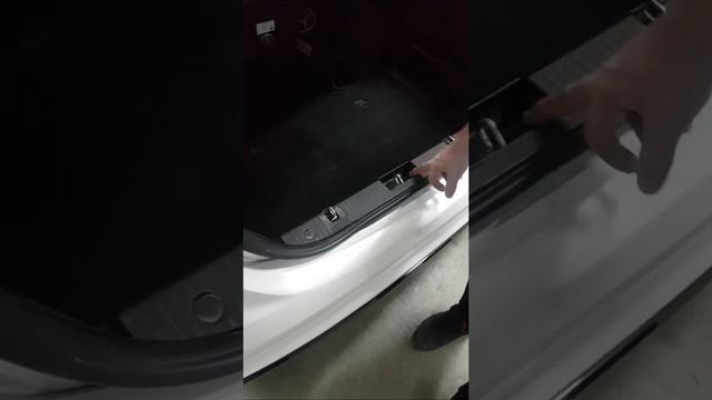 Устройство багажного отделения переделки Mercedes W221 в W222