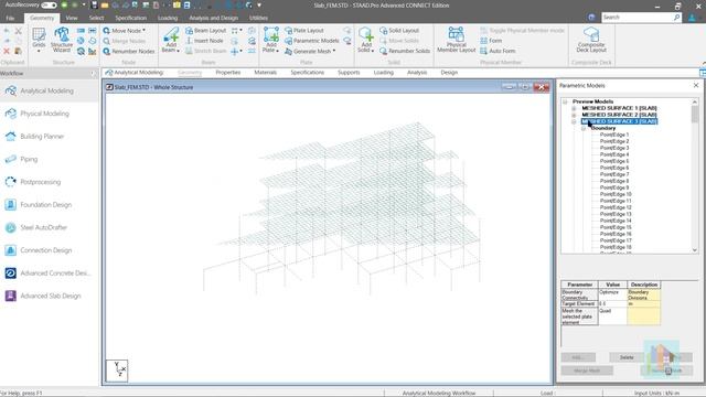 STAAD.Pro CONNECT Edition V22 Update 11 - Updates & Enhancements || Parametric model || OpenSTAAD смотреть онлайн