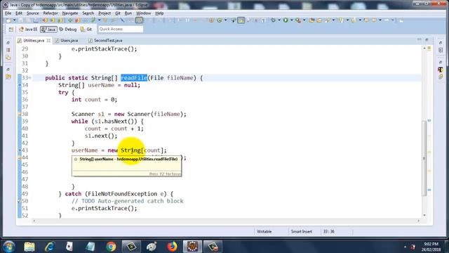 Reading text files using Scanner class смотреть онлайн