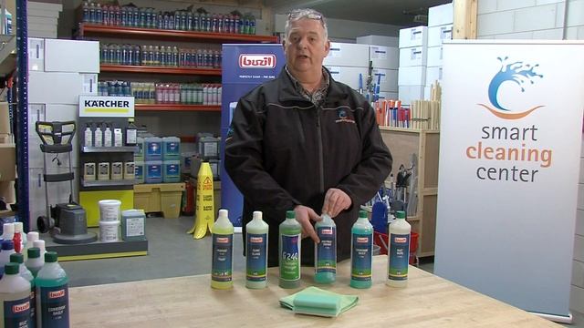 Welke Buzil vloerreiniger gebruik je voor jouw type vloer?