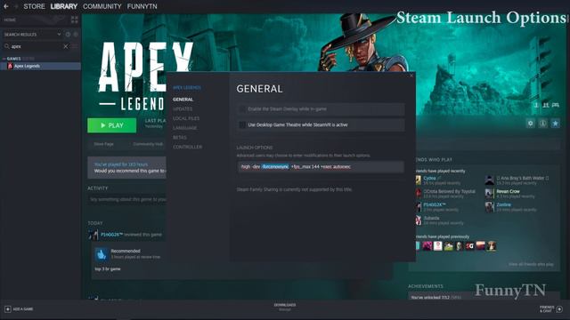 CONFIG FILE TO USE IN APEX LEGENDS - STEAM смотреть онлайн