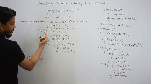 Circular queue in data structure | Circular queue using linked list | data structures смотреть онлайн