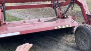 3-й раз косим люцерну с плющилкой