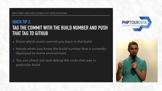 Building and deploying PHP applications - Martins Sipenko - PHP Tour 2016 смотреть онлайн