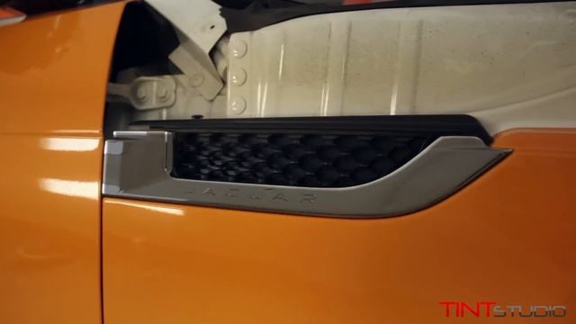 Jaguar F-type Oracal Kommunal Orange смотреть онлайн
