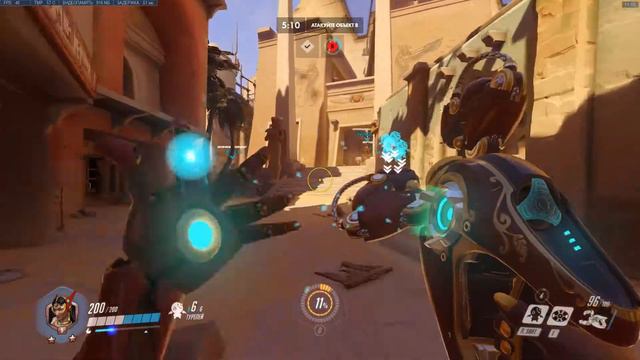 Симметра Обзор и советы [как играть (Overwatch)] смотреть онлайн