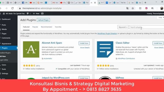 CARA INSTALL PLUGIN WORDFENCE SECURITY DI WORDPRESS смотреть онлайн