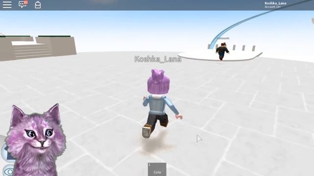 АКВАПАРК В ROBLOX Waterpark развлекательное видео говорящая КОШКА ЛАНА играет смотреть онлайн