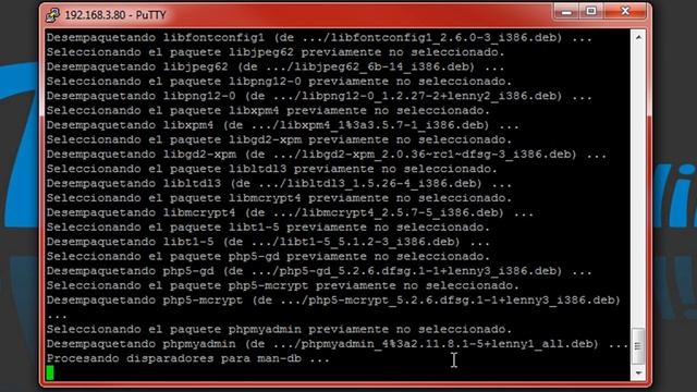 Servidor Web 8 - Instalación de phpmyadmin - Debian 5.0 смотреть онлайн