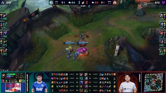 S04 vs MAD | Неделя 2 День 2 | 2021 LEC Летний сплит | Schalke 04 vs. MAD Lions смотреть онлайн