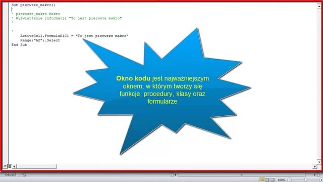 Cognity Kurs Excel VBA cz. I - Edycja i zarządzanie kodem VBA смотреть онлайн