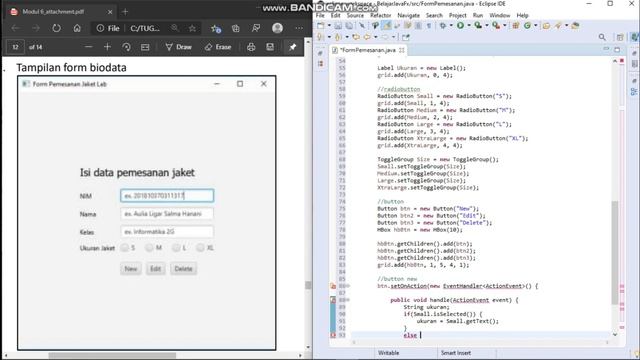 Form Sederhana Menggunakan Java Fx смотреть онлайн