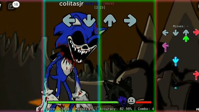 funkin friday en roblox en 2D :v Sonic faker del mod Sonic.exe смотреть онлайн